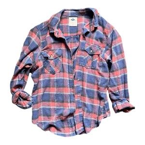 Wild Blue flannel
